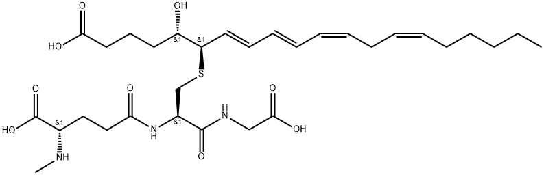 N-Methylleukotriene C4 Structure