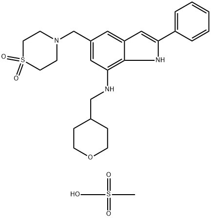 Necrox-5 (methanesulfonate) Structure