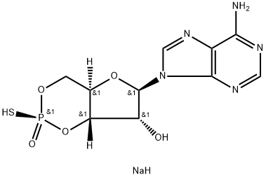 Sp-Cyclic AMPS (sodium salt) Structure