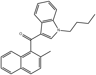 JWH 073 2-methylnaphthyl analog 구조식 이미지