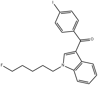 AM694 4-iodo isomer 구조식 이미지