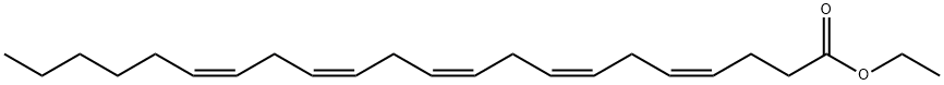 all-cis-4,7,10,13,16-Docosapentaenoic Acid ethyl ester Structure