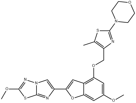 BMS-986120 구조식 이미지