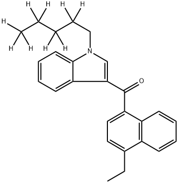 JWH 210-d9 Structure