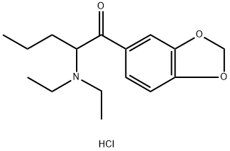 N,N-Diethylpentylone (hydrochloride) Structure