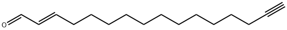(E)-2-Hexadecenal Alkyne Structure