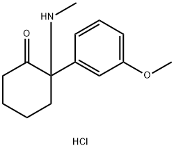 Methoxmetamine (hydrochloride) Structure