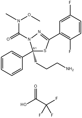 ARRY-520 (trifluoroacetate salt) 구조식 이미지