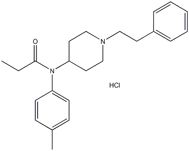 para-Methylfentanyl (hydrochloride) Structure