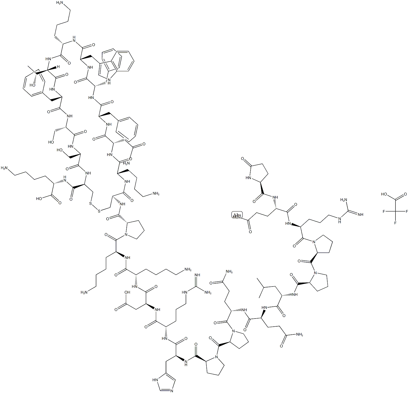 Cortistatin-29 (rat) (trifluoroacetate salt) Structure