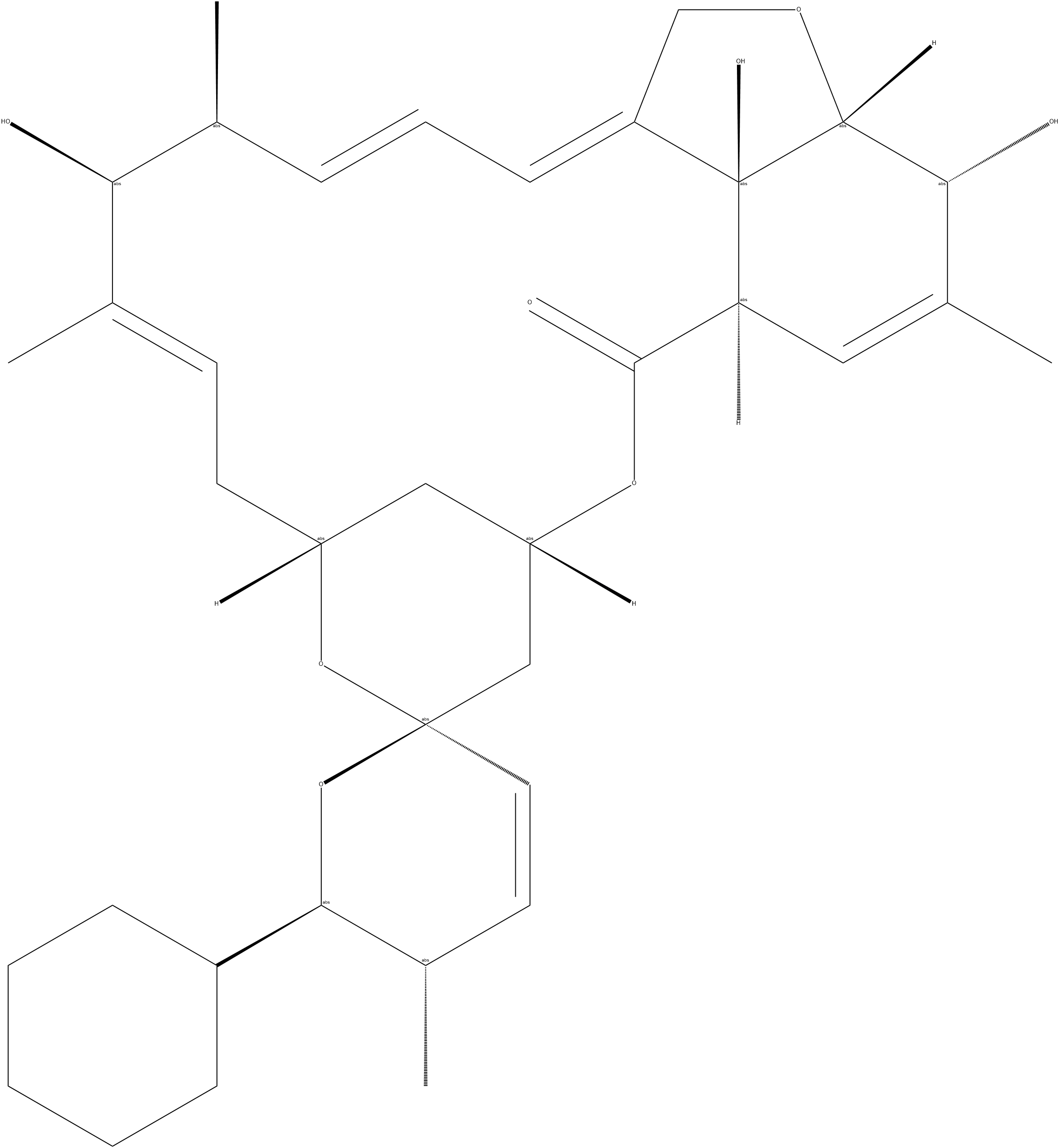 Doramectin aglycone Structure