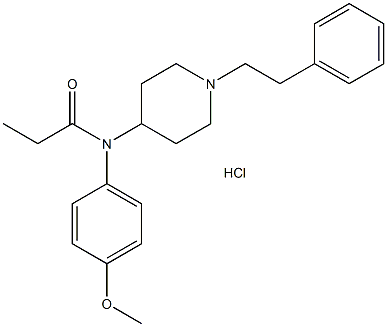 para-Methoxyfentanyl (hydrochloride) Structure