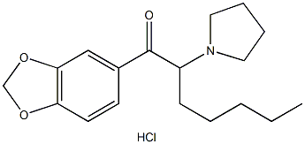 3,4-Methylenedioxy PV8 (hydrochloride) Structure