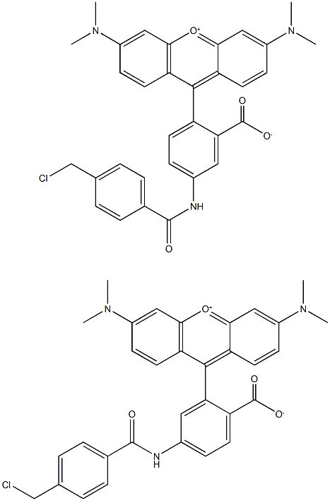 CellHunt Orange CMTMR  [5-(6)-(((4-ChloroMethyl)Benzoyl)AMino)TetraMethylrhodaMine] Structure