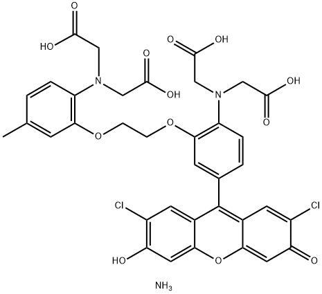 Fluo-3, pentaammonium salt Structure