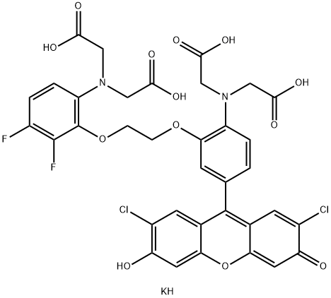 Fluo-3FF (potassium salt) Structure