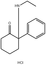 deschloro-N-ethyl-Ketamine (hydrochloride) Structure