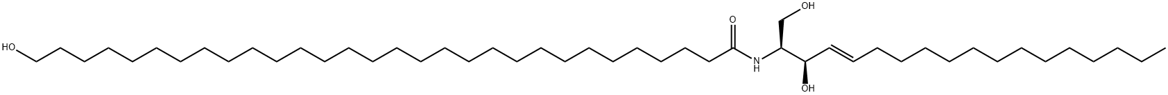 C30(-hydroxy) Ceramide (d18:1/30:0) Structure