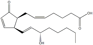 8-isoprostaglandin A2 Structure