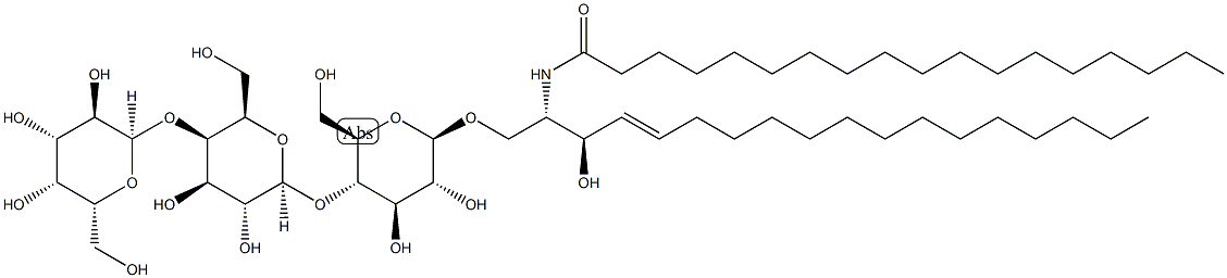 C18 Globotriaosylceramide (d18:1/18:0) Structure