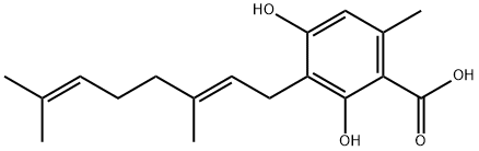 Cannabigerorcinic Acid Structure