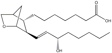 9,11-메탄-에폭시프로스타글란딘F1α 구조식 이미지