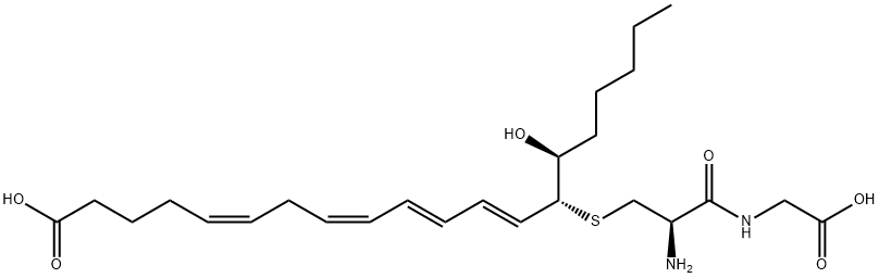 14,15-LEUKOTRIENE D4 Structure