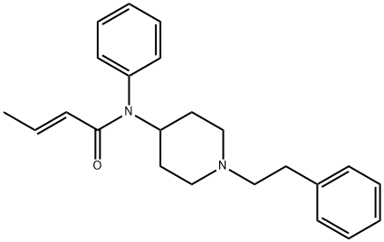 Crotonyl fentanyl Structure