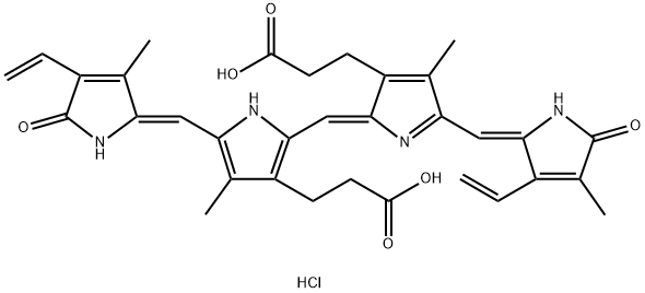 Biliverdin (hydrochloride) 구조식 이미지