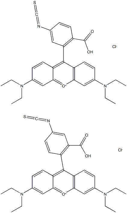 Rhodamine B isothiocyanate (mixed isomers) Structure