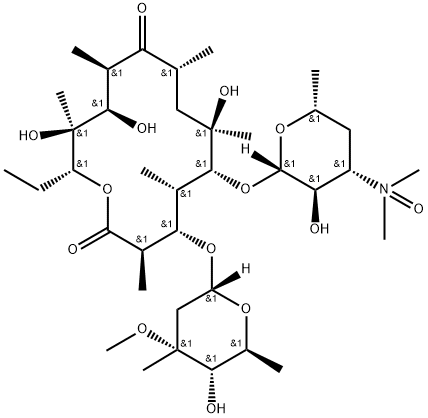 Erythromycin, N-oxide Structure