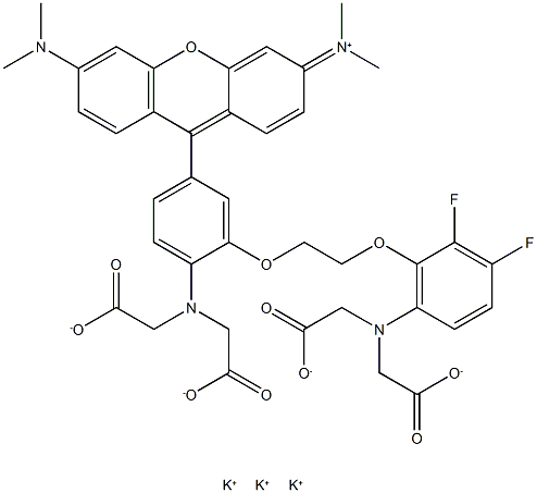 Rhod-FF (potassium salt) Structure