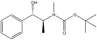 Pseudoephedrine tert-butyl Carbamate Structure