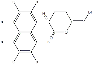 (R)-Bromoenol lactone-d7 Structure