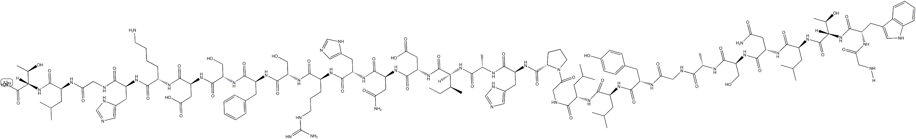 Galanin (rat, mouse) (trifluoroacetate salt) Structure