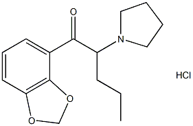 2,3-Methylenedioxy Pyrovalerone (hydrochloride) Structure