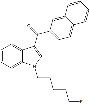 AM2201 2'-naphthyl isomer Structure