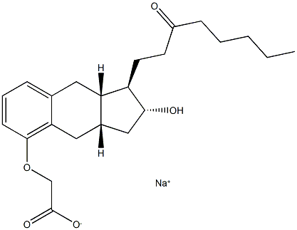 15-keto Treprostinil (sodium salt) Structure