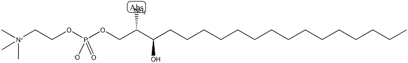 Lyso-Dihydrosphingomyelin (d18:0) Structure