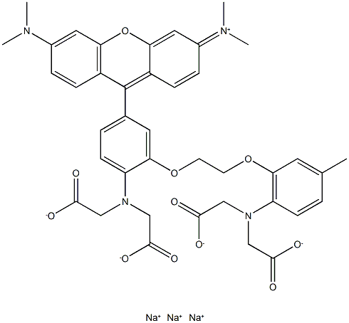 Rhod-2 (sodium salt) Structure