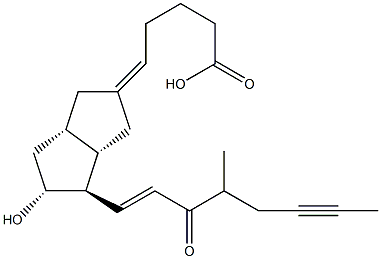 15-keto Iloprost Structure