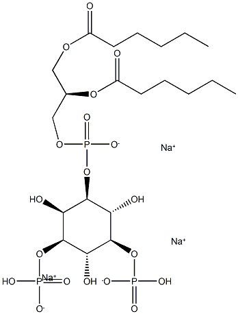 PtdIns-(3,5)-P2 (1,2-dihexanoyl) (sodium salt) Structure