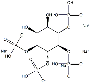 D-myo-Inositol-3,4,5,6-tetraphosphate (sodium salt) Structure