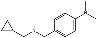 4-{[(cyclopropylmethyl)amino]methyl}-N,N-dimethylaniline 구조식 이미지