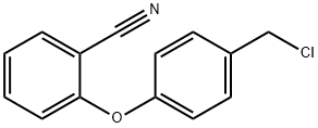 2-[4-(chloromethyl)phenoxy]benzonitrile 구조식 이미지