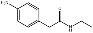 2-(4-aminophenyl)-N-ethylacetamide 구조식 이미지