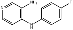 4-N-(4-fluorophenyl)pyridine-3,4-diamine 구조식 이미지