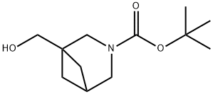 tert-butyl 1-(hydroxymethyl)-3-azabicyclo[3.1.1]heptane-3-carboxylate Structure