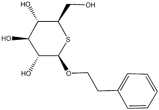 Phenylethylb-D-тиогалактопиранозид структурированное изображение