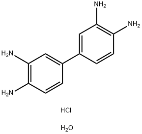 3,3'-Diaminobenzidine tetrahydrochloride hydrate Structure